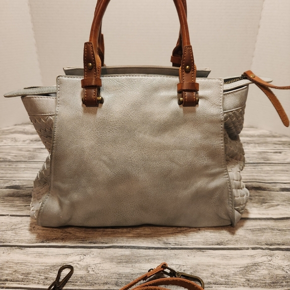 Moda LUXE Green/gray Handbag - Picture 5 of 10